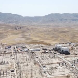 TW01 Sangtuda Converter Station Site overview, Tajikistan